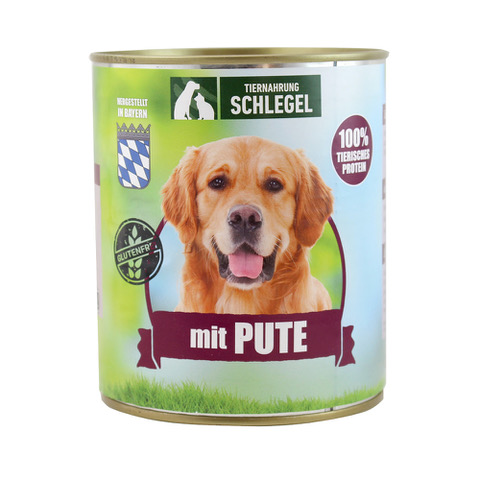 mit Pute 820g zu 100% Fleisch