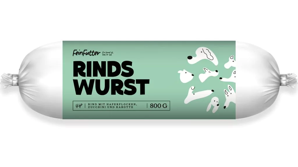 FF Rind mit Haferflocken, Zucchini und Karotte