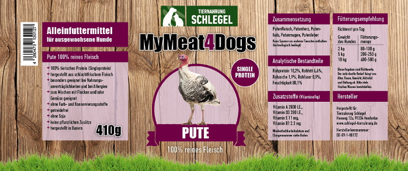 MyMeat4Dogs Pute