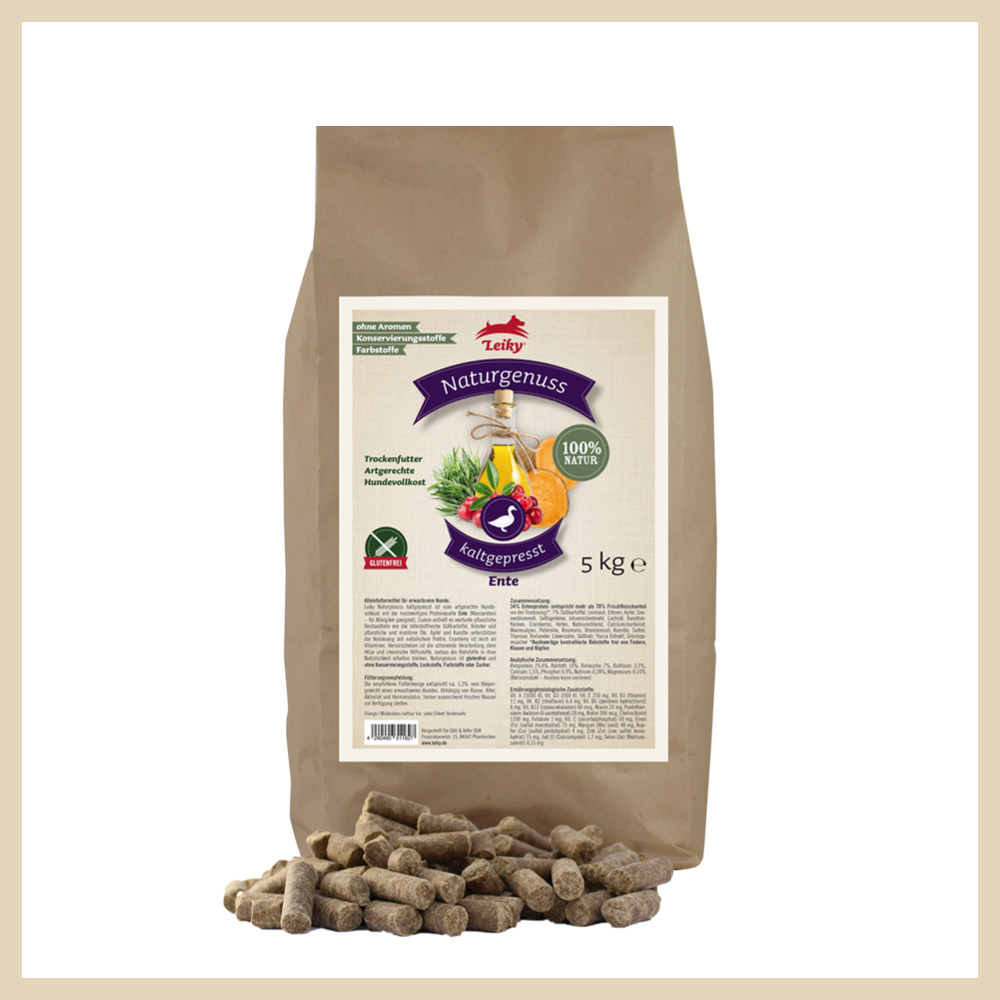 Naturgenuss kaltgepresst Ente, 5kg