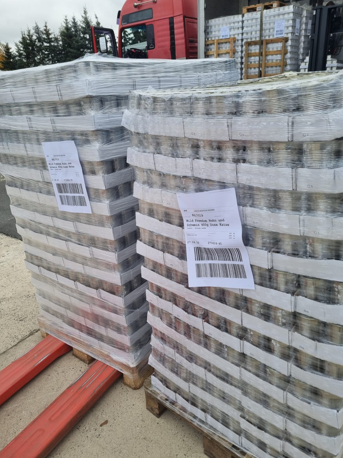 2te Wahl Dosen 400g Katzenfutter  - 60 im Karton