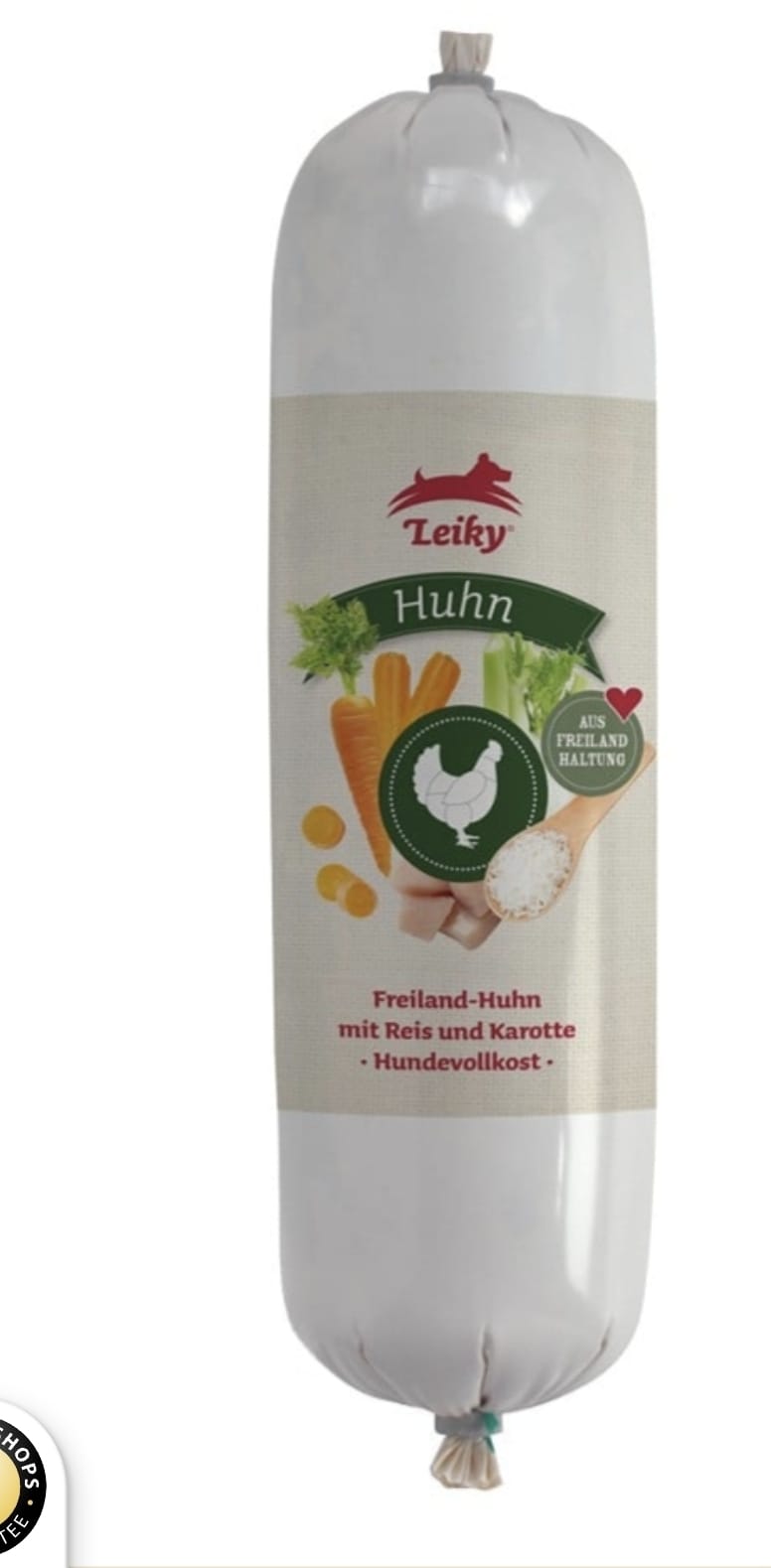 Leiky Hundewurst Freiland-Huhn, 700g