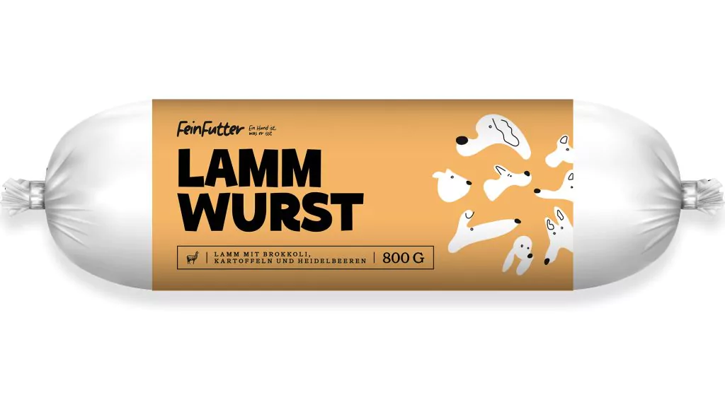 FF Lamm mit Brokkoli, Kartoffeln & Heidelbeeren
