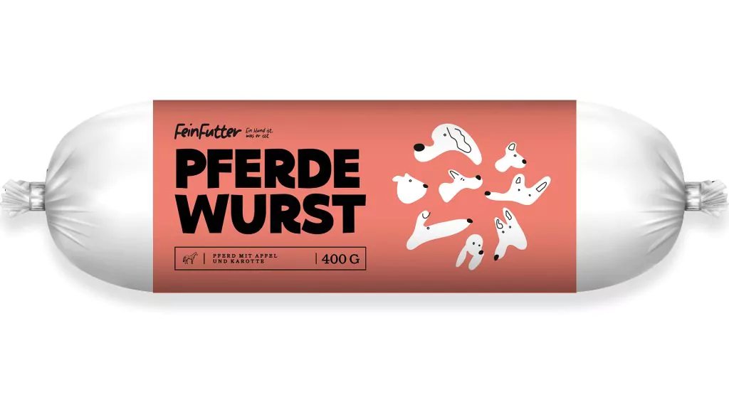 FF Pferd mit Apfel und Karotte 400g