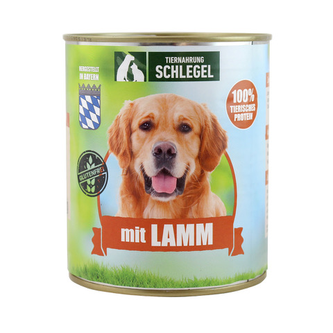 mit Lamm 820g  zu 100% Fleisch