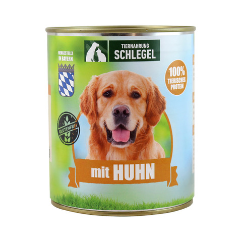 mit Huhn 820g  zu 100% Fleisch