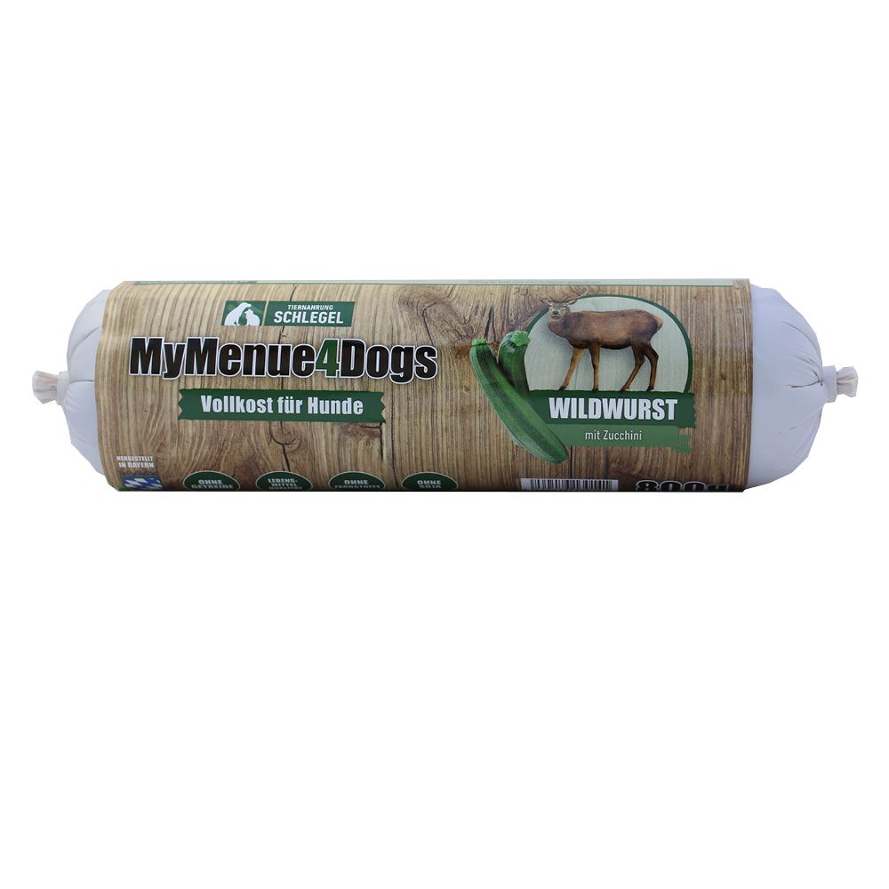 MyMenue4Dogs Wildwurst